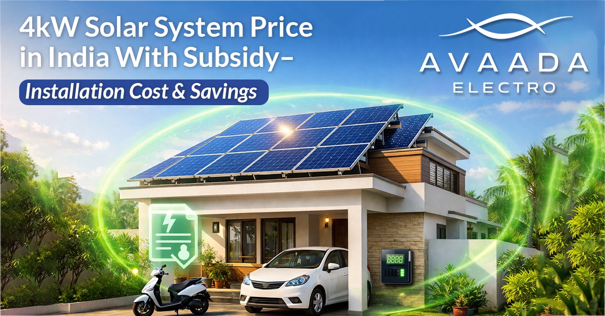 4kW Solar System Price in India With Subsidy