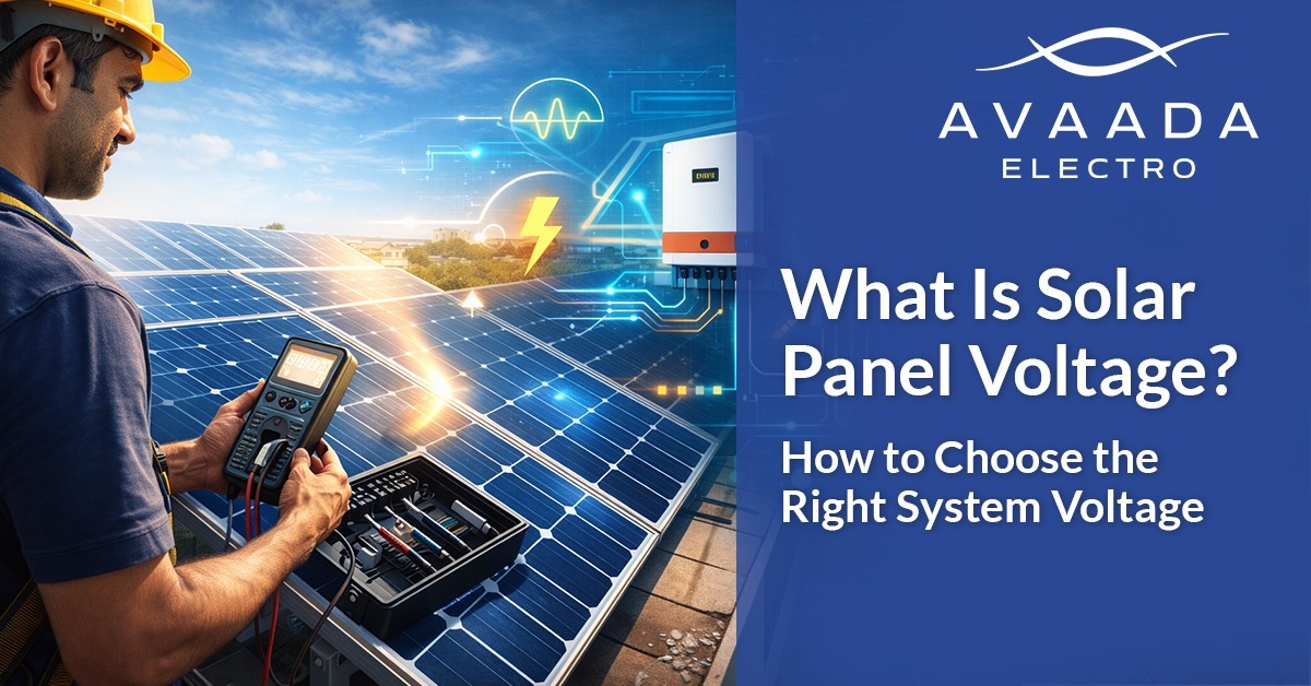 What Is Solar Panel Voltage