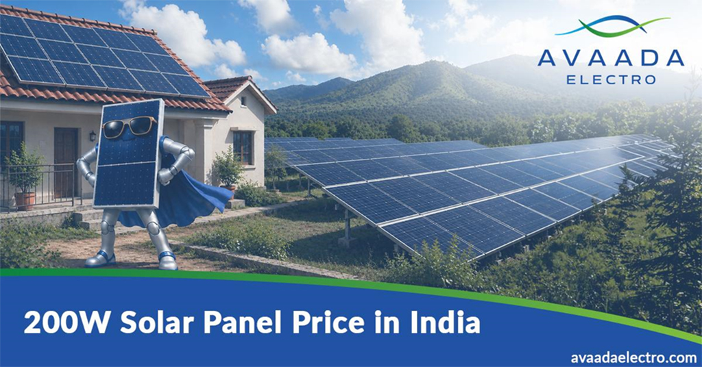 200 watt solar panel price in India