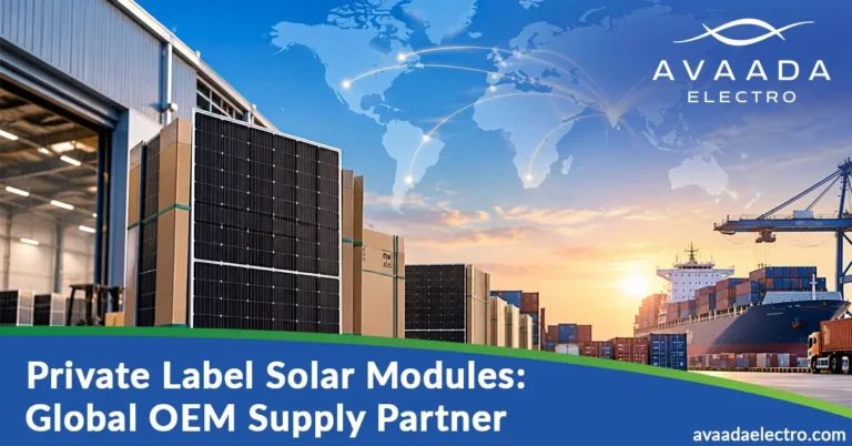 Best solar modules for private-label supply globally