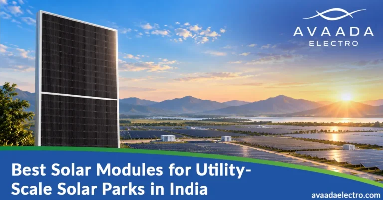 Best solar modules for utility-scale projects