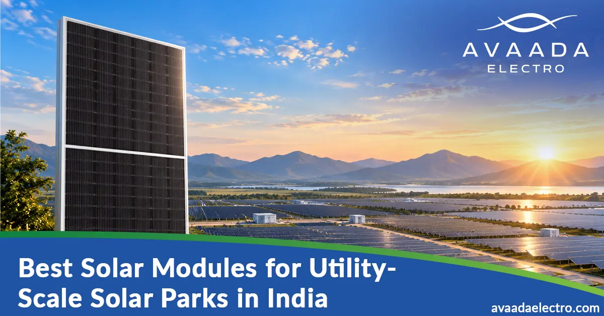 Best solar modules for utility-scale projects