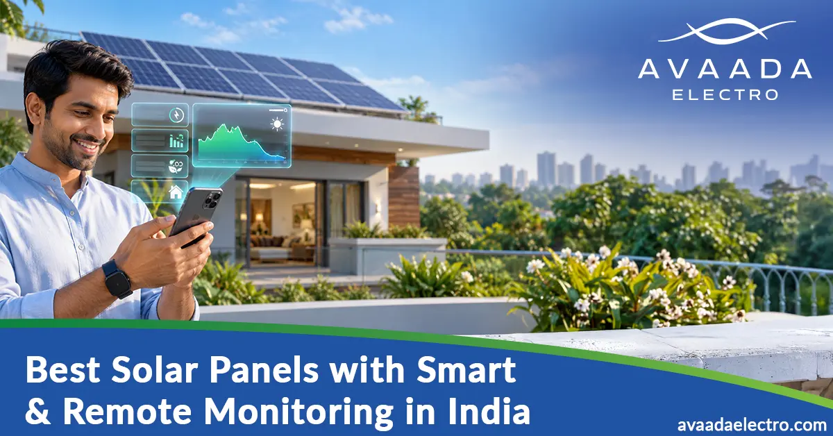 Best solar panels with smart monitoring app India