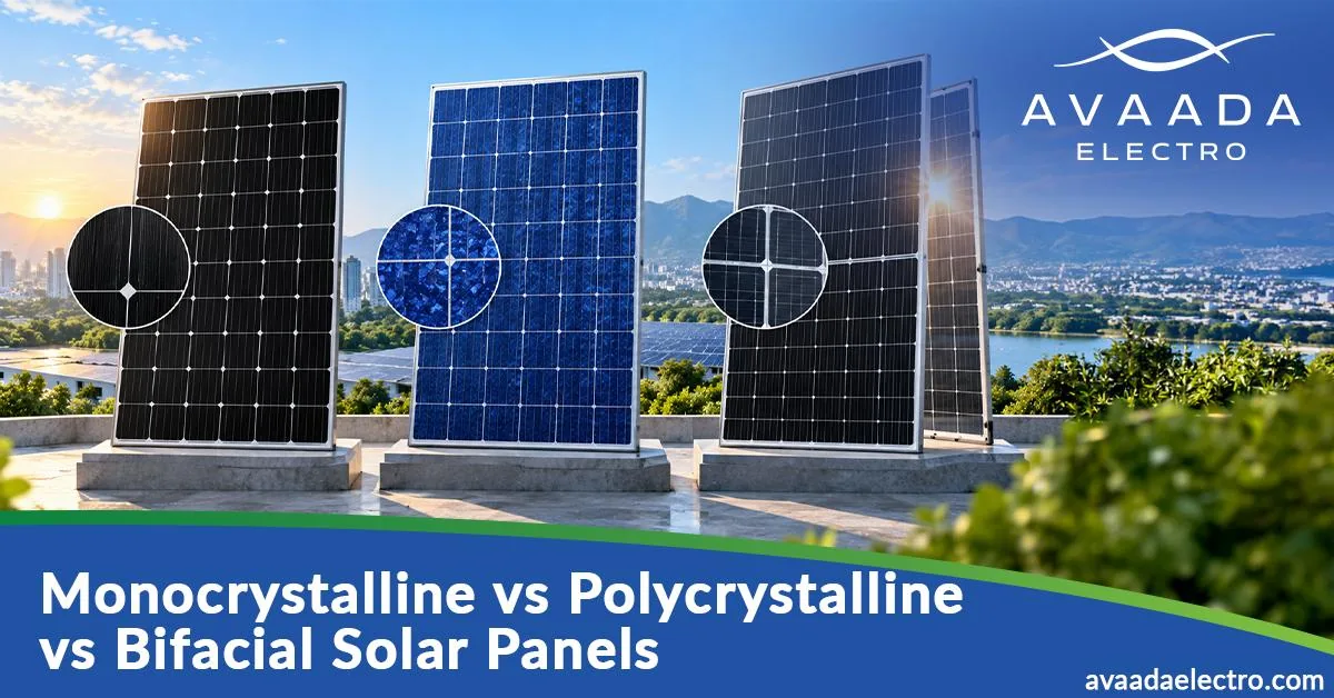 monocrystalline solar panels vs polycrystalline solar panels