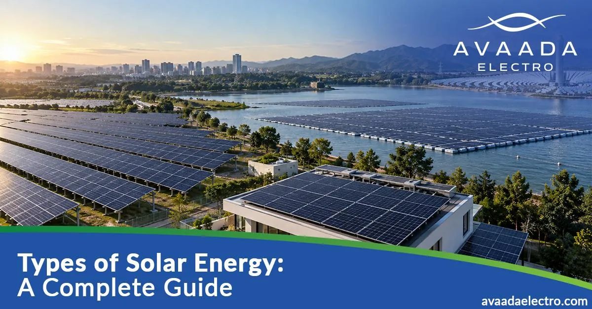 types of solar energy
